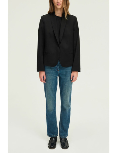Veste de tailleur à fines rayures lurex - NAJIA
