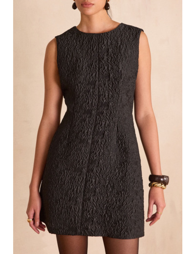 Robe en jacquard sans manches REINE