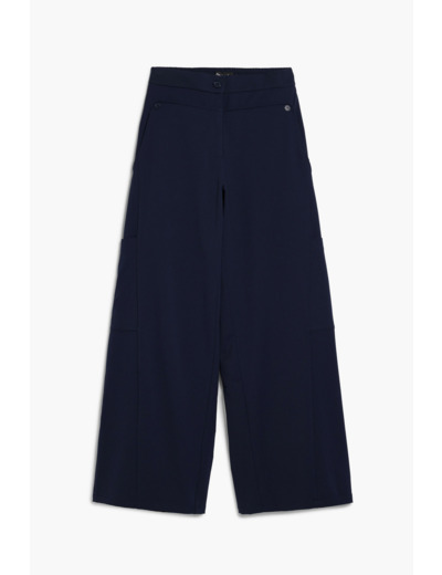 Pantalon Long En Tissu – Femme