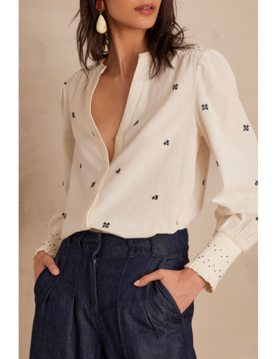 Chemisier BAPTISTE en coton