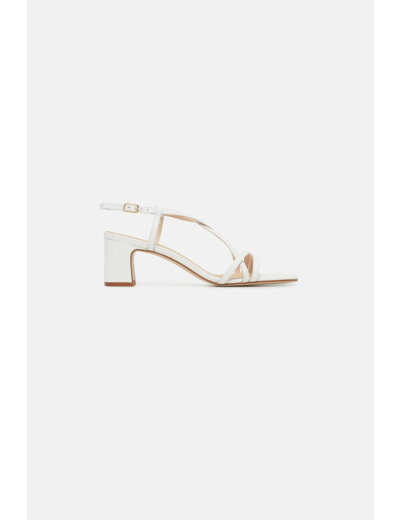 Sandales alys en cuir naturel