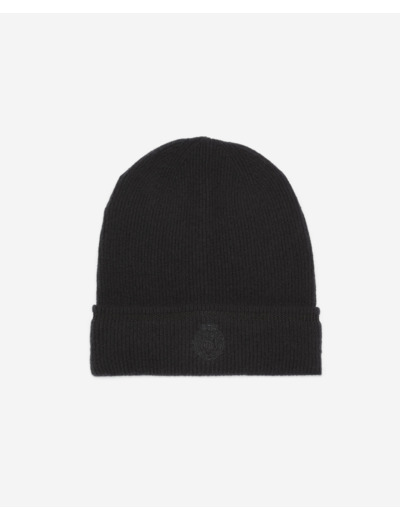 Bonnet en cachemire noir black