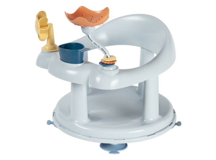 Siége de bain pivotant Bleu