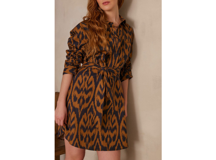 Robe chemise en coton LISEA