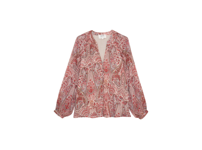 Blouse imprimé cachemire