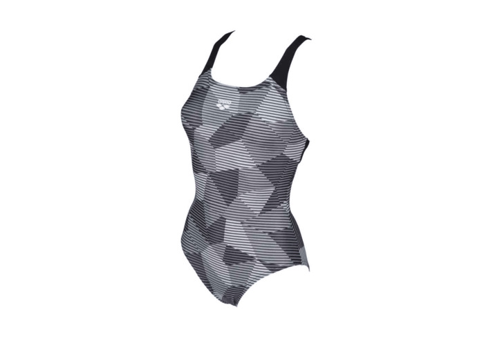Maillot de bain sport arena Striped Geo pour femmes