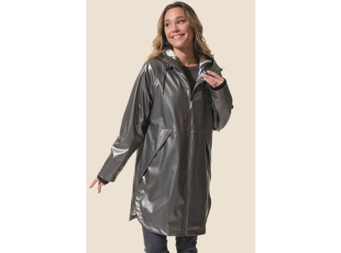 Ciré métallisé femme long doublé polaire Libona