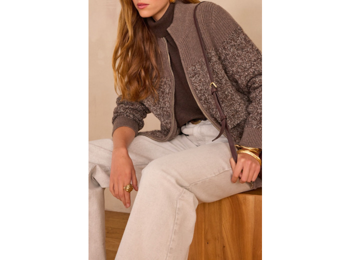 Cardigan CLAUDIO BIS en laine