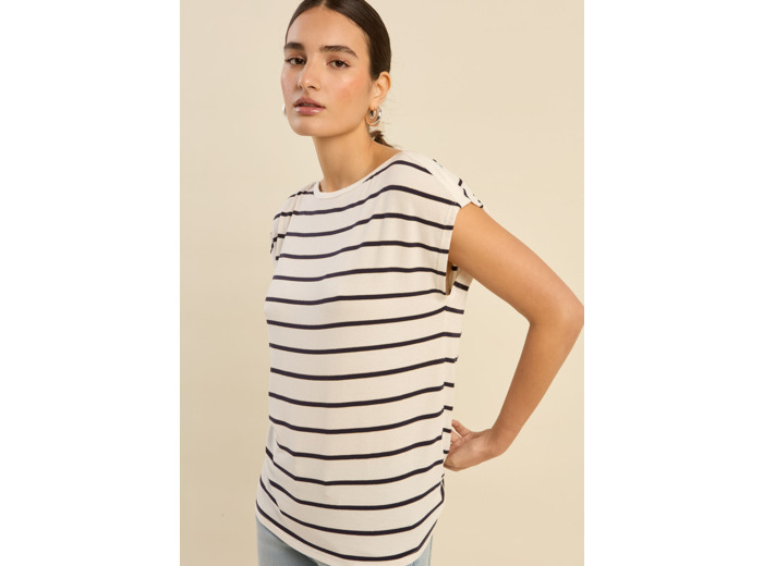 Tee-shirt à motifs rayures