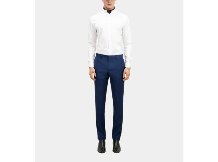 Pantalon de costume fit light blue