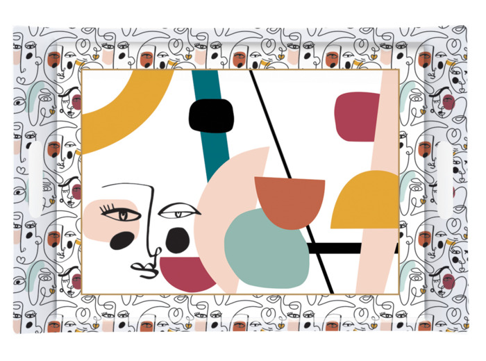 MODERNISM Plateau 49X34cm