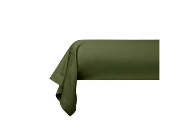 Taie Traversin Lierre | Percale de coton | Tradition des Vosges