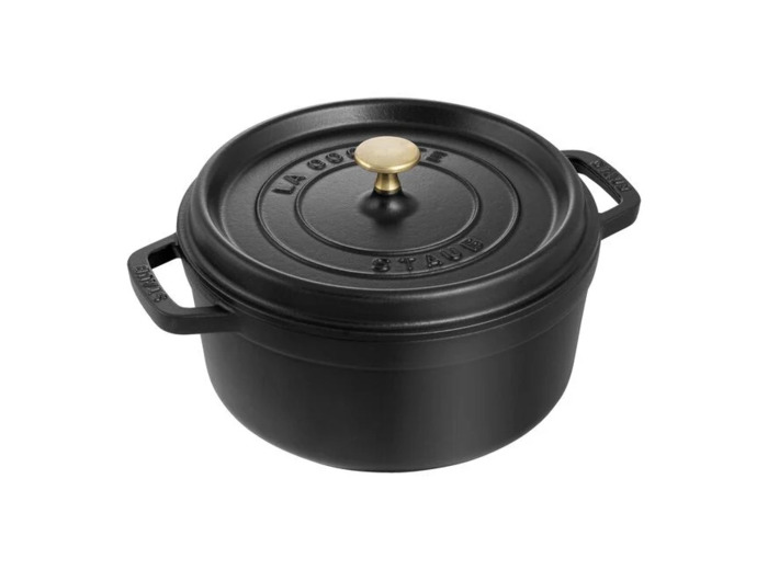 COCOTTE RONDE 24cm 3.8L Noir mat