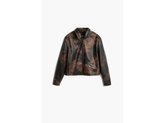 Veste En Similicuir – Femme