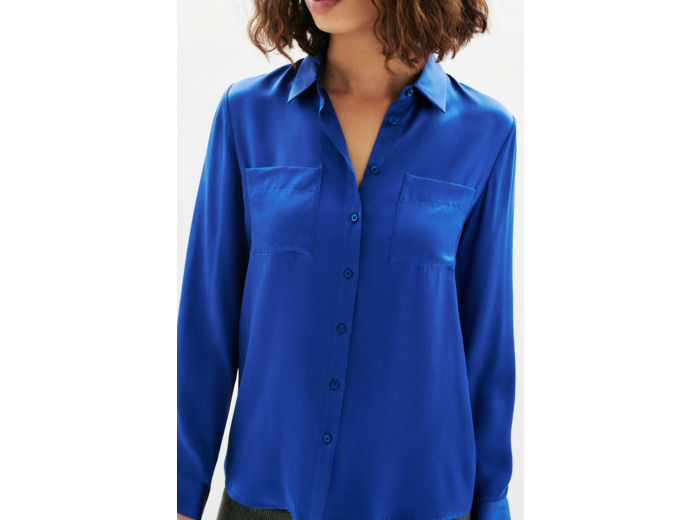 Chemise jeanne b 100% soie
