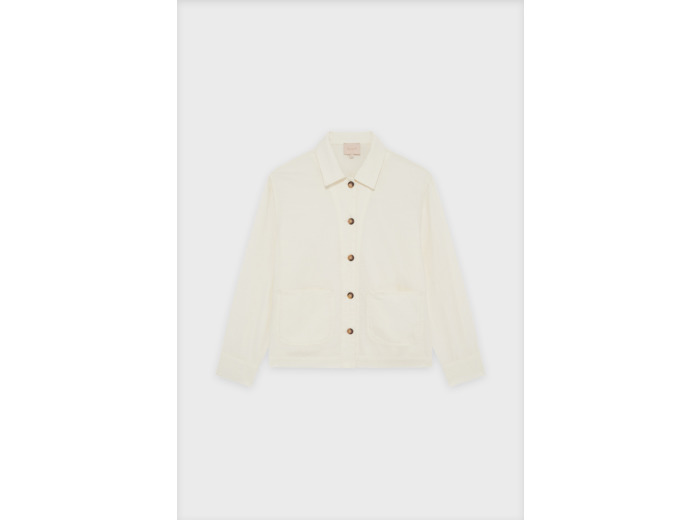 Surchemise en coton et lin - RONJA