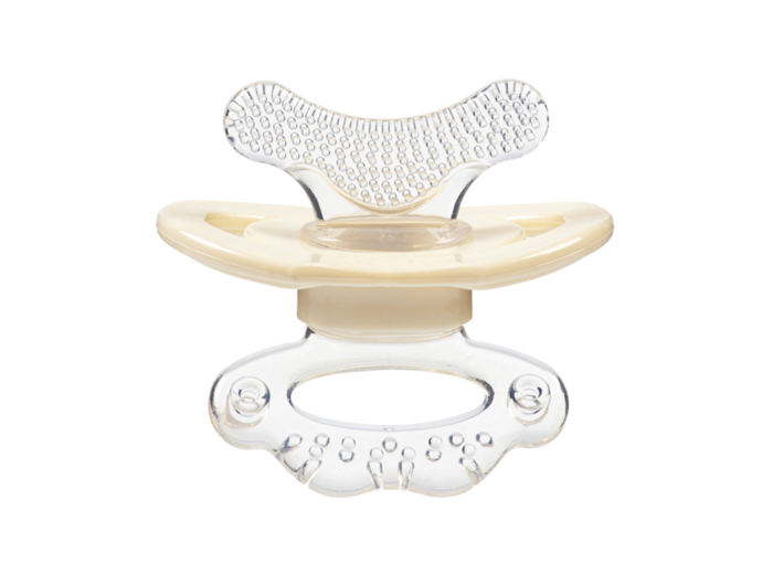 Anneau de dentition sucette étape 1 gencives Beige