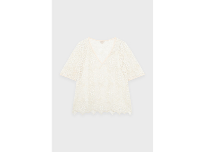 Top en broderie anglaise - UZELEE
