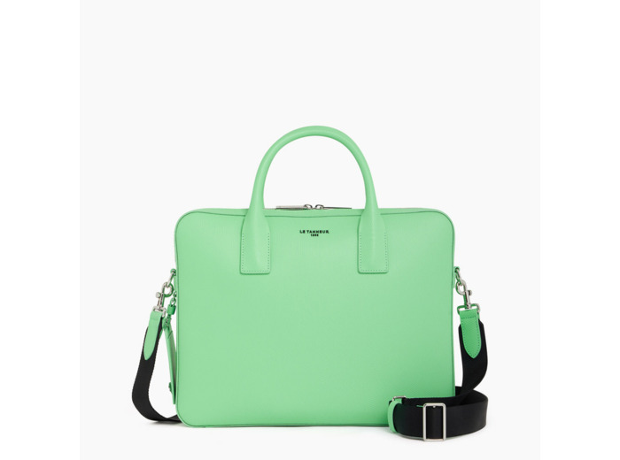 Porte document slim 14 Emile en cuir monogramme