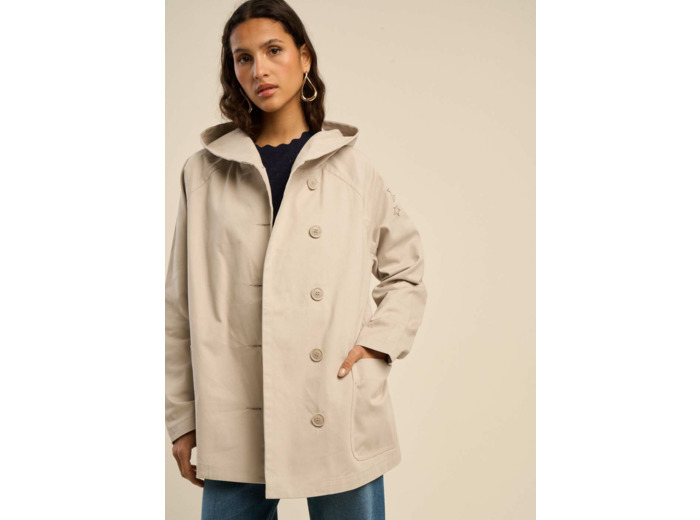 Trench à capuche