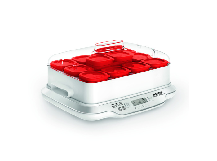 MULTI DELICES EXPRESS 12 POTS ROUGE