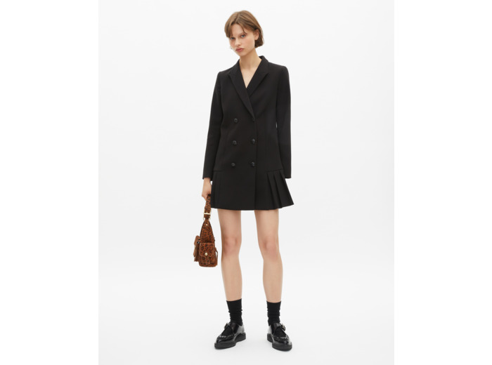 Robe tailleur courte noire black