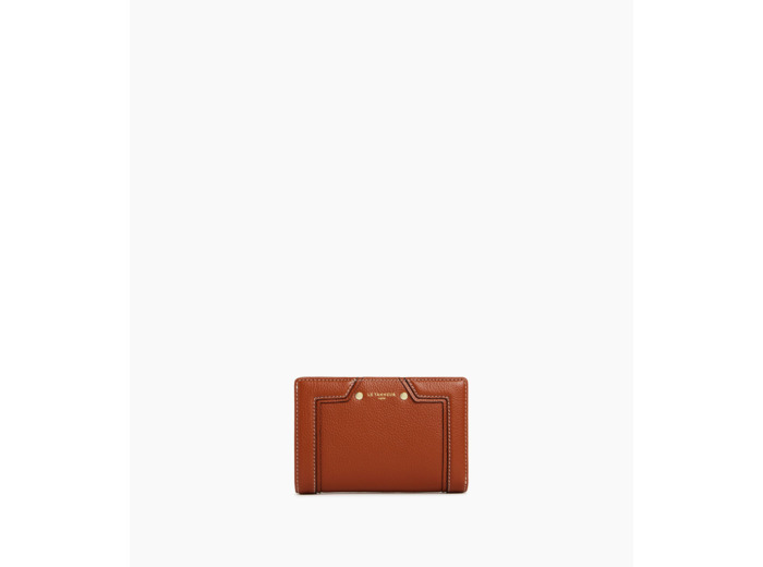 Portefeuille moyen modèle Ella en cuir grainé