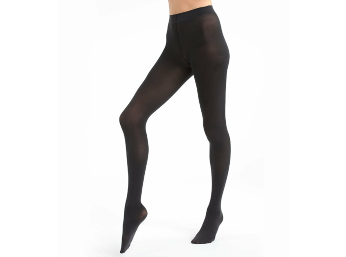 Collant noir DIM Sensationnel Opaque Velouté 70D