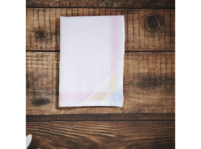 Lot de 6 mouchoirs en coton Elena | Tradition des Vosges