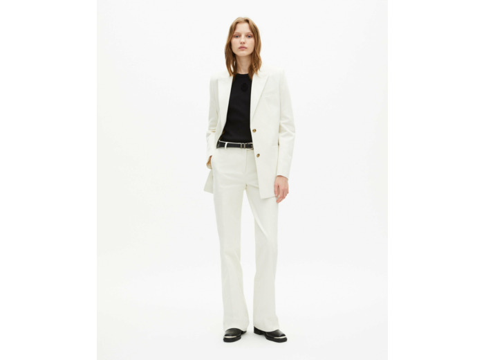 Veste costume 2 boutons white