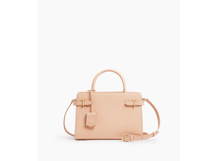 Sac à main moyen modèle Emilie en cuir signature T