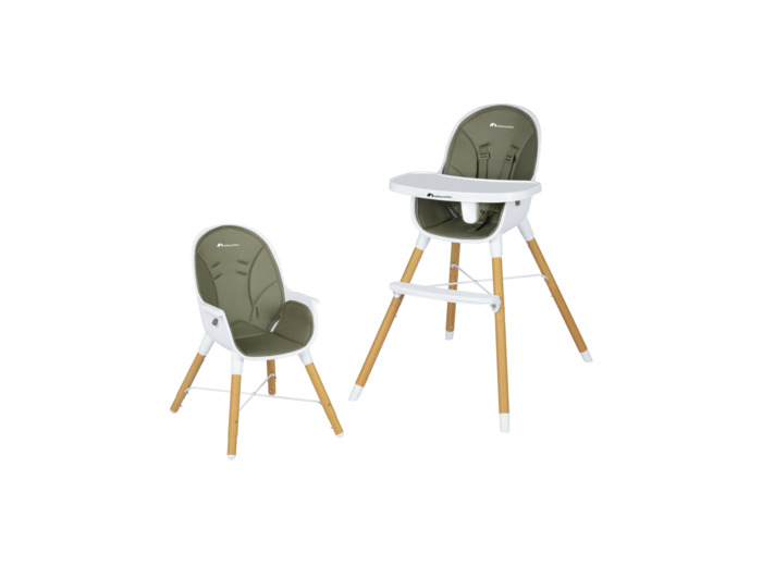 Chaise haute Avista Vert