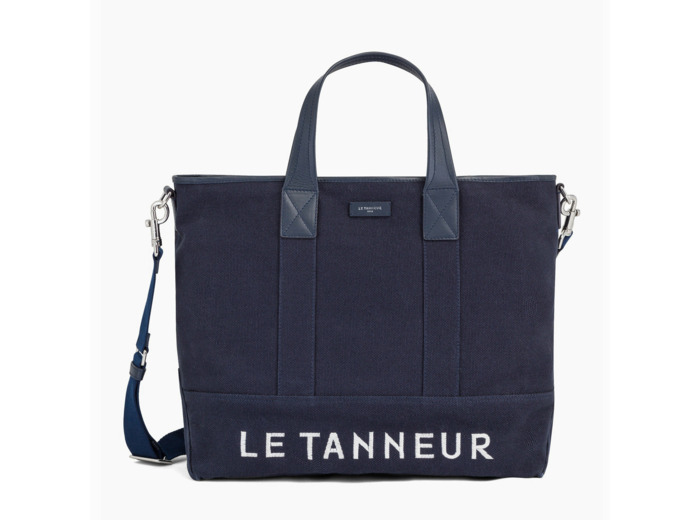 Grand cabas Léo en toile de coton