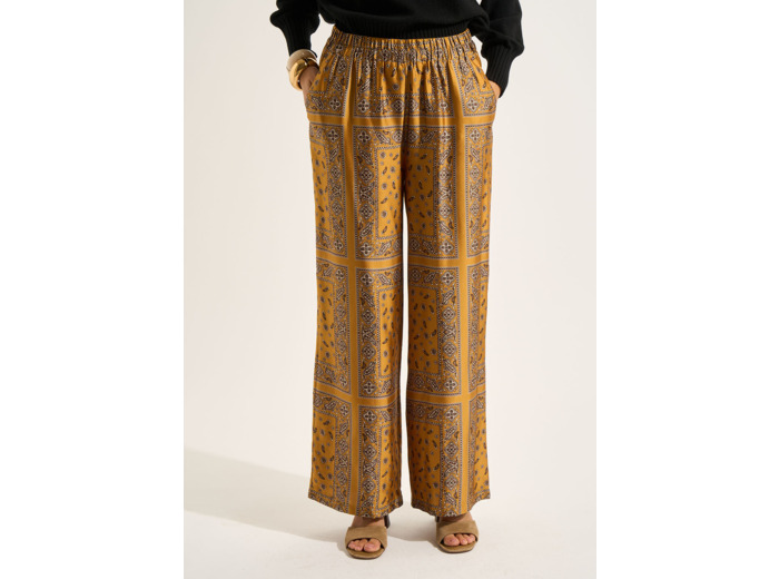 Pantalon fluide imprimé