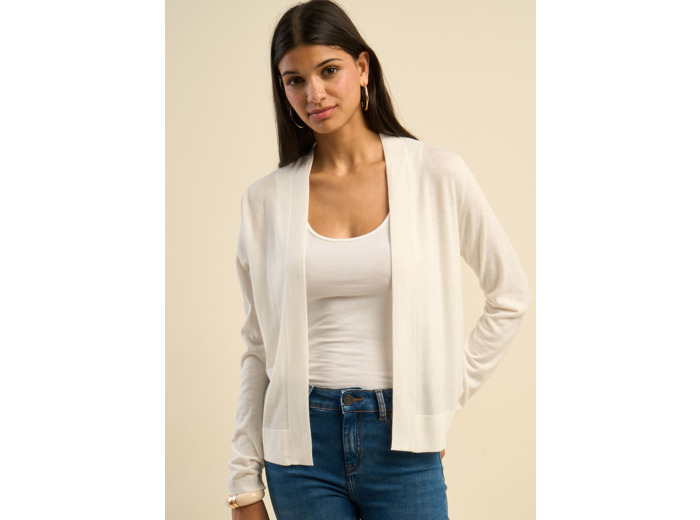 Gilet ample à coupe droite