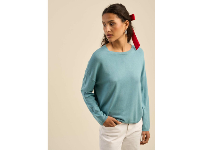 Pull uni col bateau