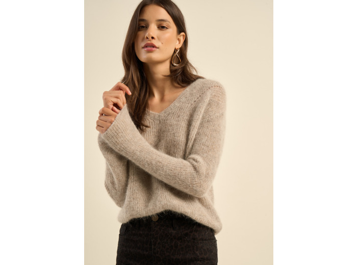 Pull à col V
