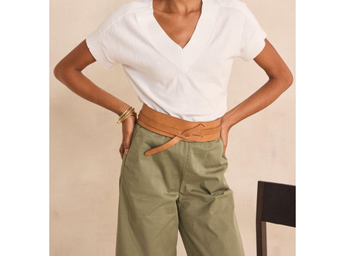 Top en maille cotelée PRETTY