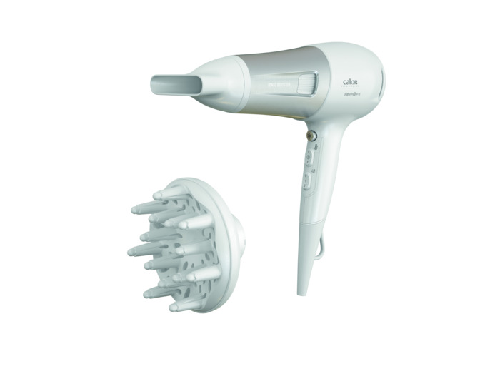 Sèche-cheveux Powerline, Booster ionique, ThermoControl