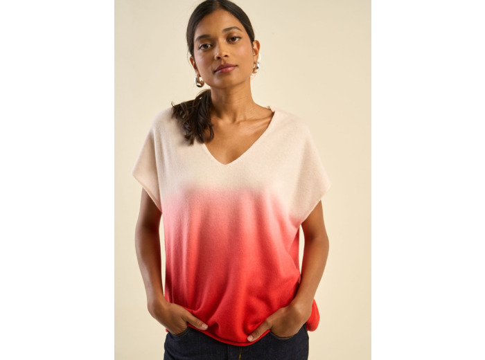 Pull manches courtes tie and die