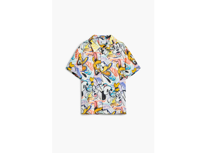 Chemise À Manches Courtes En Tissu – Garçon