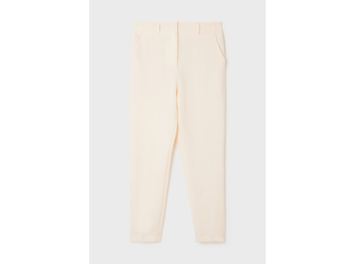 Pantalon de tailleur en lin mélangé - JILL