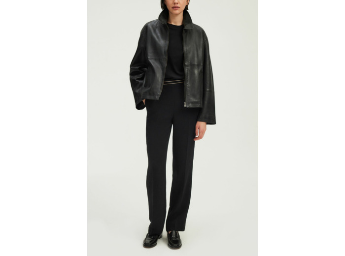 Pantalon droit à liseré doré - LASIA