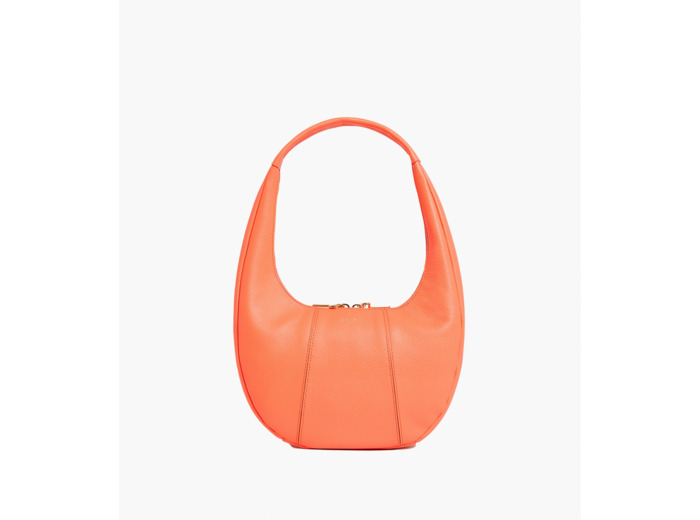 Sac hobo moyen modèle Juliette en cuir grainé