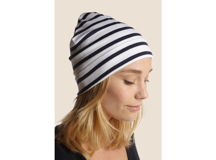 Bonnet mixte rayé adulte