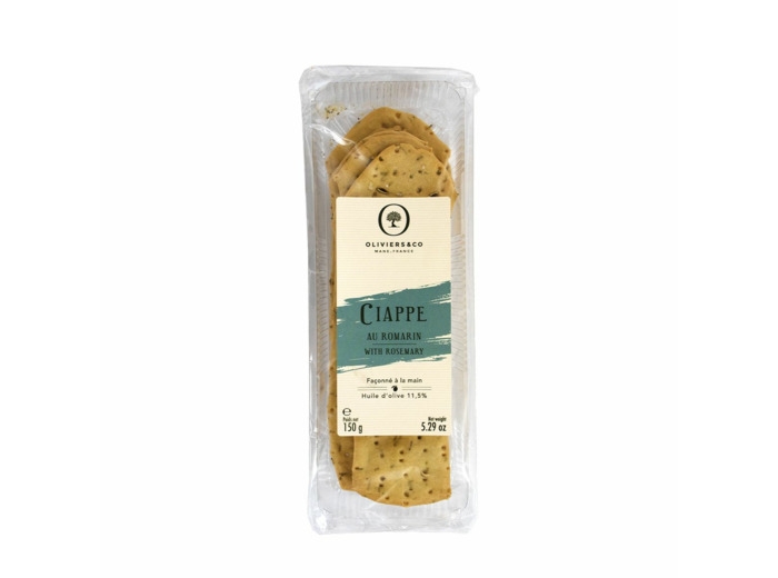 Ciappe au romarin - 11,5% Huile d'olive