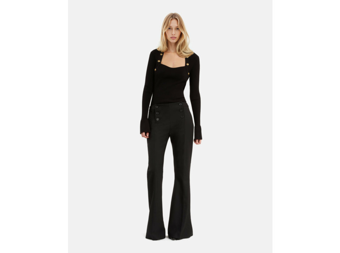 Pantalon a pont black
