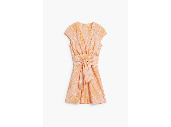 Robe Sans Manches En Tissu – Femme