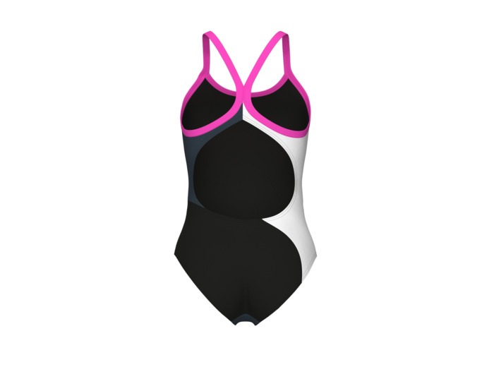 Maillot de bain arena Feel Multi Slices Lightdrop Back pour femmes