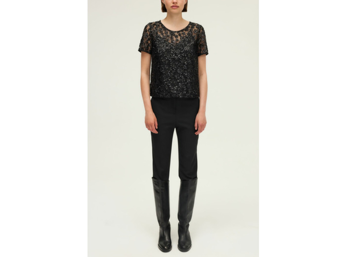 Top à fleurs en sequins - ALVY